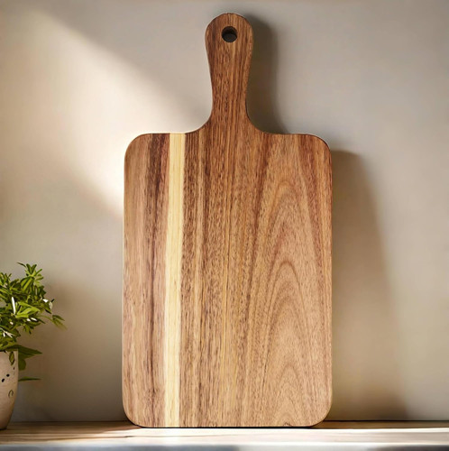 Acacia wood cutting board with - acacia,