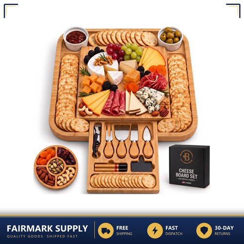 Charcuterie board set with - set,