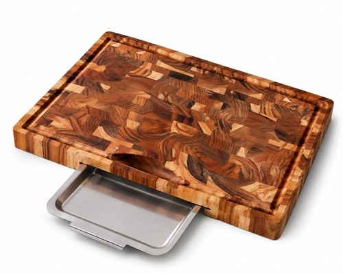 Teak wood cutting - board, with