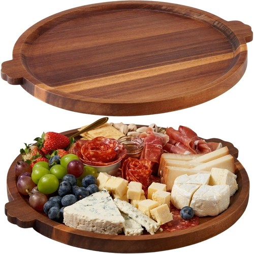 Inch round acacia - acacia, wood