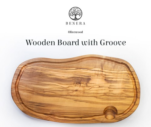 Olive wood cutting board 16in - board,