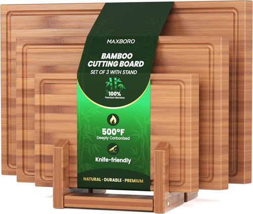 Bamboo cutting board for - cutting,